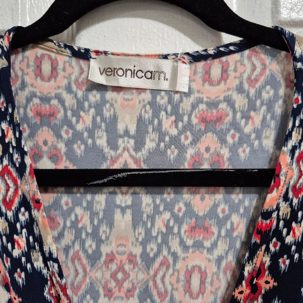 Veronicam Romper Size S Blue Red - Picture 4 of 9